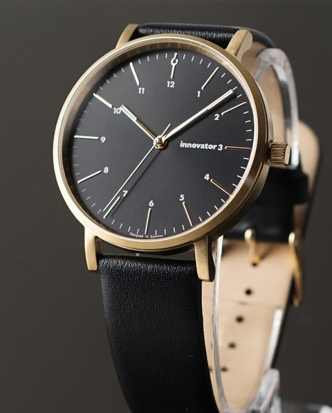 ENKEL 38mm BLACK / BLACK IN-0007