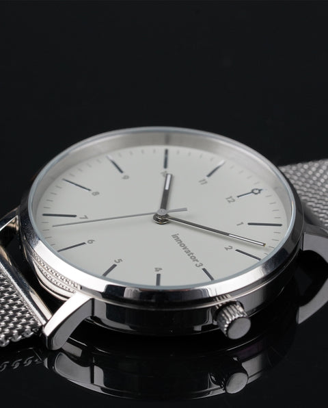 ENKEL MESH 38mm SILVER / LIGHT GRAY IN-0007