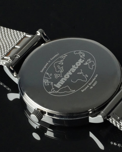 ENKEL MESH 38mm SILVER / LIGHT GRAY IN-0007