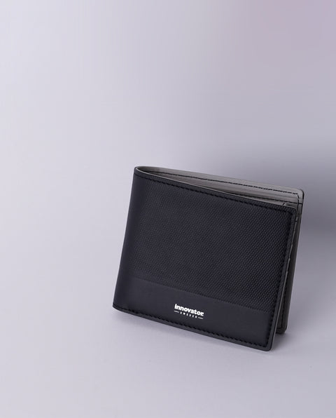 INW37 Black Bifold Wallet