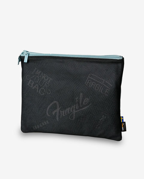 INT5L Light Blue Mesh Pouch M