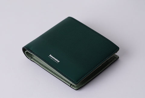INW37 Green Bifold Wallet