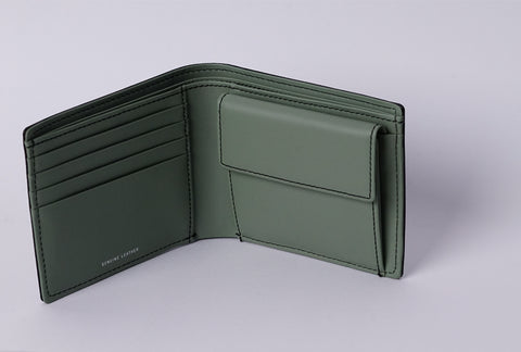 INW37 Green Bifold Wallet