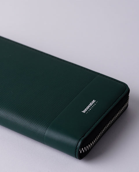 INW48 Green Round Fastener Wallet L