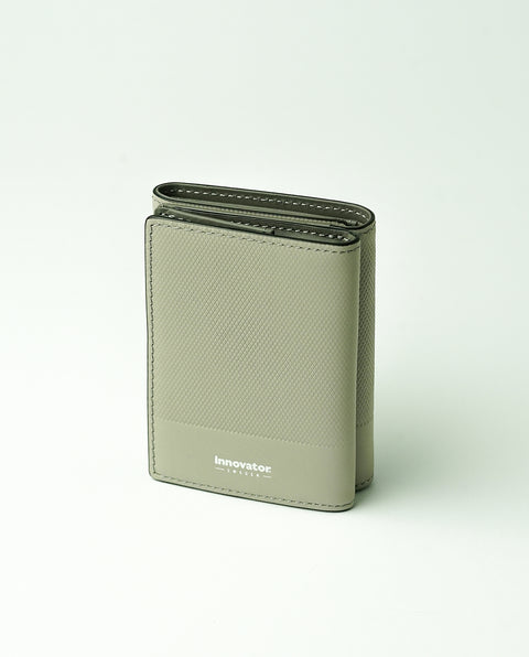 INW33 Grey Trifold Wallet