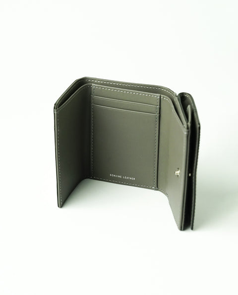 INW33 Grey Trifold Wallet