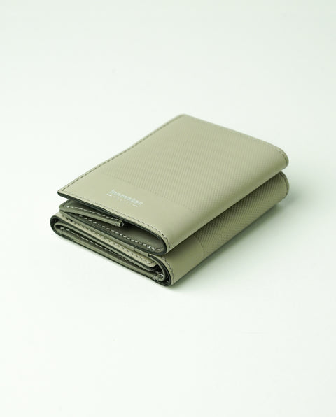INW33 Grey Trifold Wallet