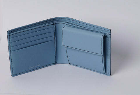 INW37 Navy Bifold Wallet