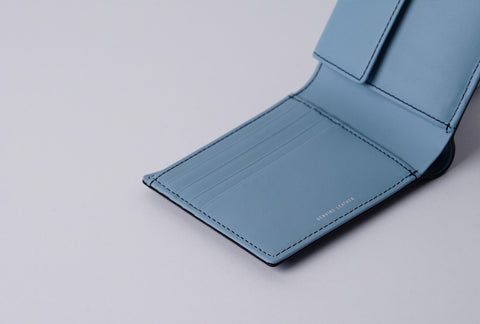 INW37 Navy Bifold Wallet