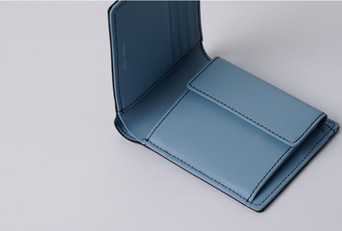 INW37 Navy Bifold Wallet
