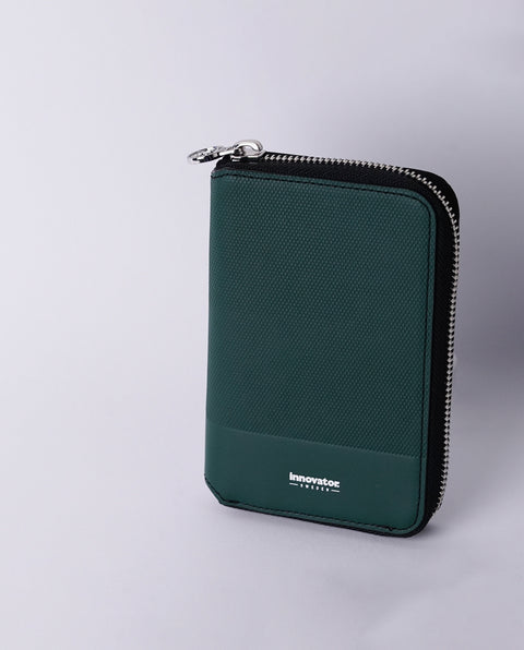 INW42 Green Round Fastener Wallet M