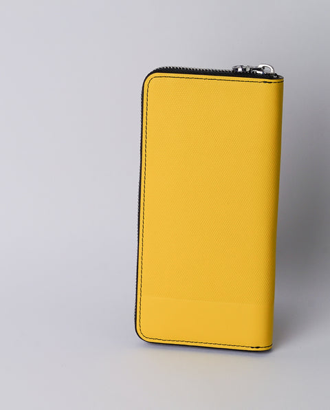 INW48 Yellow Round Fastener Wallet L