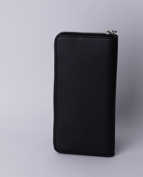 INW48 Black Round Fastener Wallet L