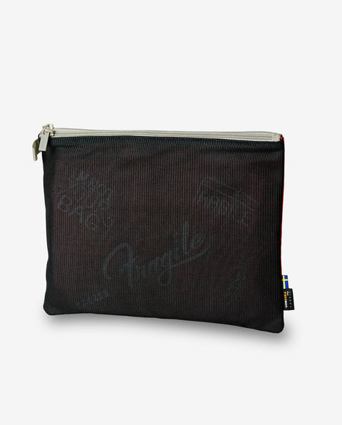 INT5L Orange Mesh Pouch M