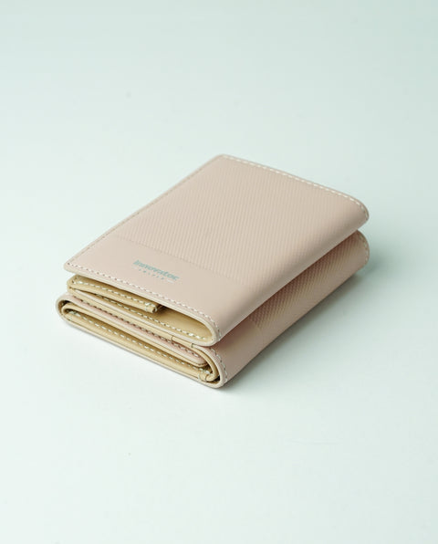 INW33 Pale Pink Trifold Wallet
