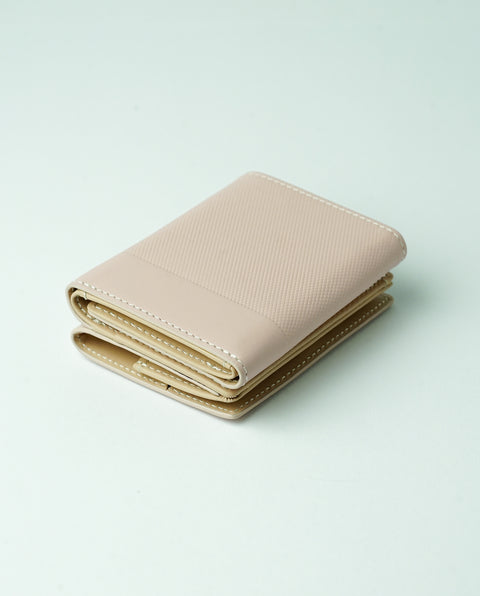 INW33 Pale Pink Trifold Wallet