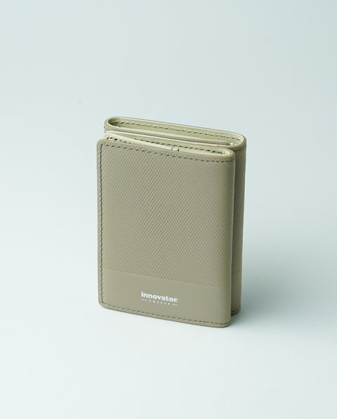 INW33 Taupe Trifold Wallet
