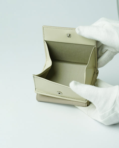 INW33 Taupe Trifold Wallet