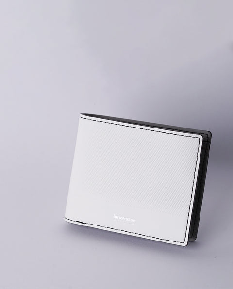 INW37 White Bifold Wallet