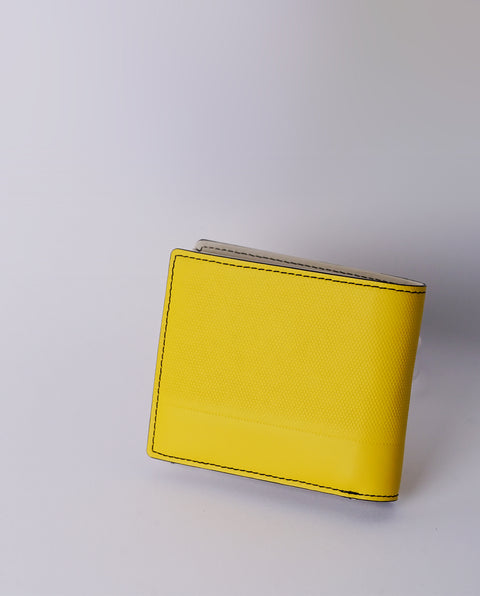 INW37 Yellow Bifold Wallet