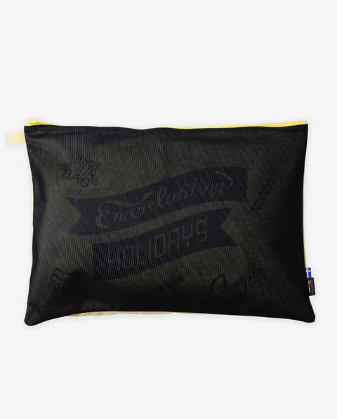 INT14L Yellow Mesh Pouch L