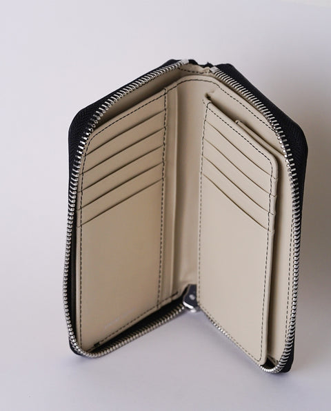 INW42 Yellow Round Fastener Wallet M