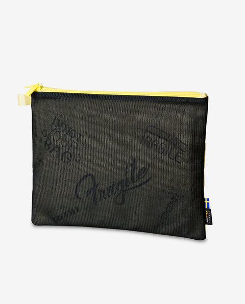 INT5L Yellow Mesh Pouch M