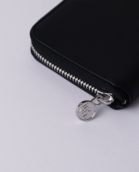 INW42 Black Round Fastener Wallet M