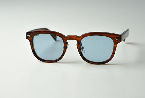 ING316 Brown Sasa-Blue Handmade in 鯖江 x 豊岡