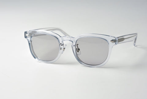 ING316 Clear White-Gray Handmade in 鯖江 x 豊岡