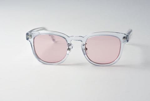 ING316 Clear White-Pink Handmade in 鯖江 x 豊岡