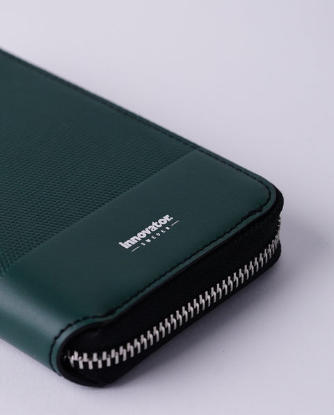 INW42 Green Round Fastener Wallet M