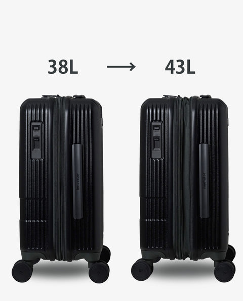 INV43EX Mad Black 38L->43L Expandable