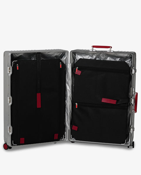 INV7811STP Sterling Silver/Red 96L Large LIMITED