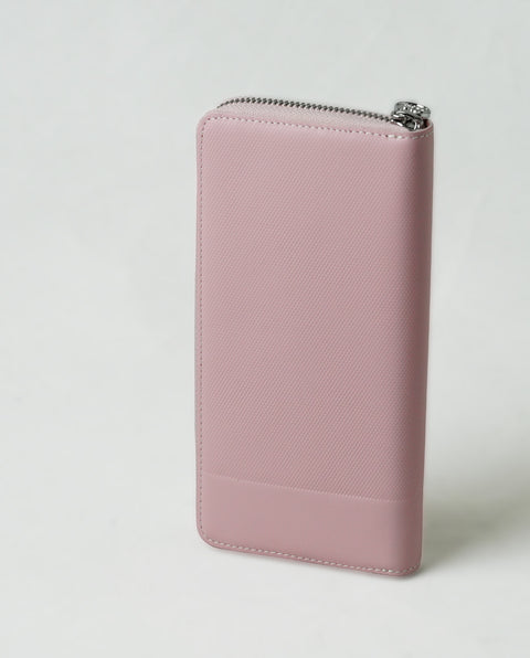 INW48 Pale Pink Round Fastener Wallet L