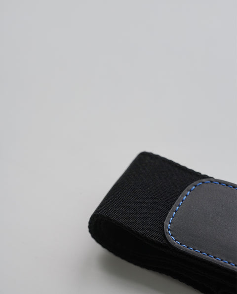 IV619 Black/Blue Suitcase Belt