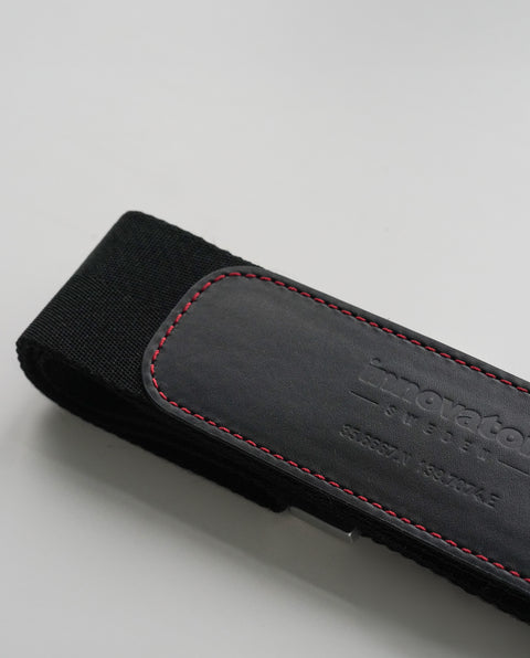 IV619 Black/Red Suitcase Belt