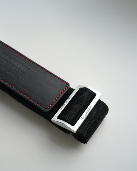 IV619 Black/Red Suitcase Belt