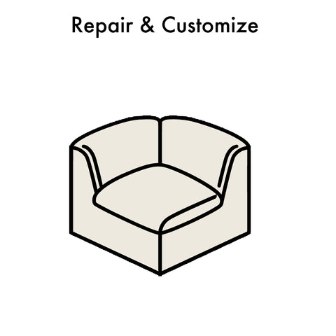 Balluff "Corner" Sofa Repair-Fabric