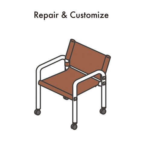 Captain Chair Repair-Fabric