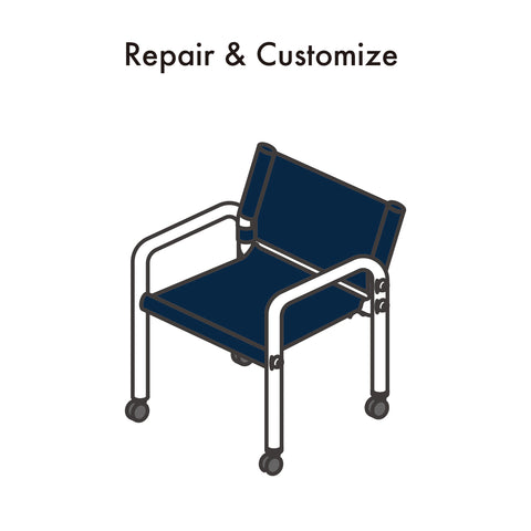 Captain Chair Repair-Fabric
