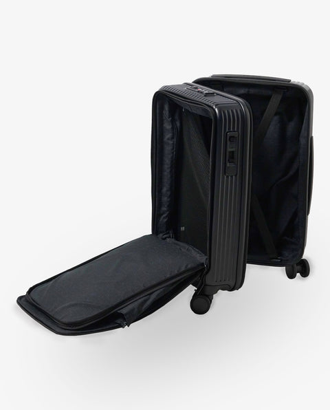 INV5EVA Black 38L Cabin with Garment Bag