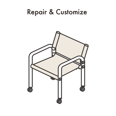 Captain Chair Repair-Fabric