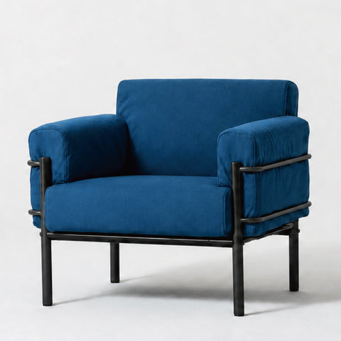 PUL0102 Pulpit "1S" Sofa Black Flame