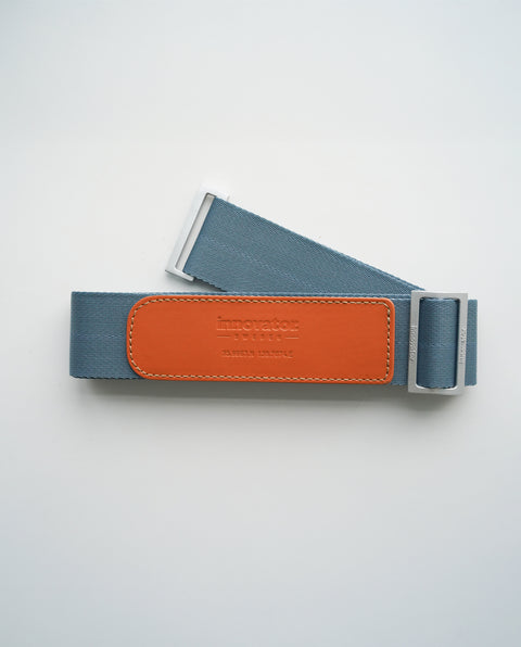 IV619 Silver Blue Suitcase Belt