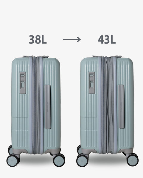 INV43EX Pale Blue 38L->43L Expandable