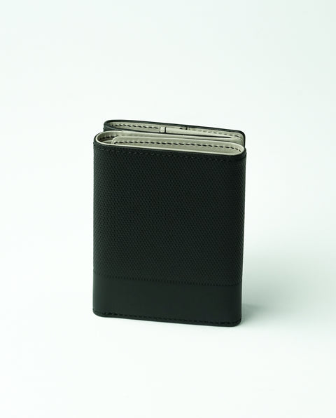 INW33 Black Trifold Wallet
