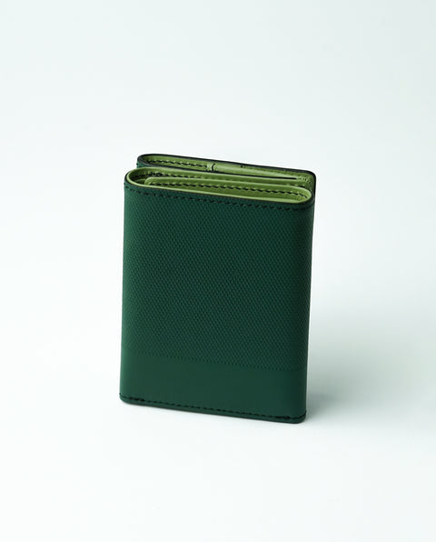 INW33 Green Trifold Wallet