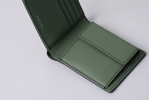 INW37 Green Bifold Wallet