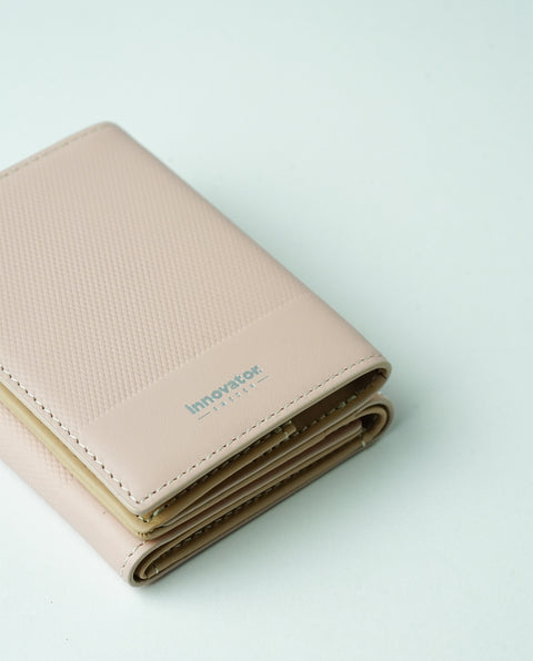 INW33 Pale Pink Trifold Wallet